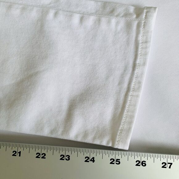 Rag Bone Dre Low-Rise Slim Boyfriend Jeans Women 28 (32x25.5) White Denim Ankle - Picture 9 of 9